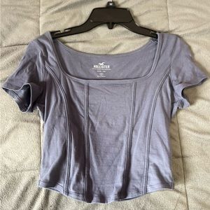 Hollister Blue Baby Tee